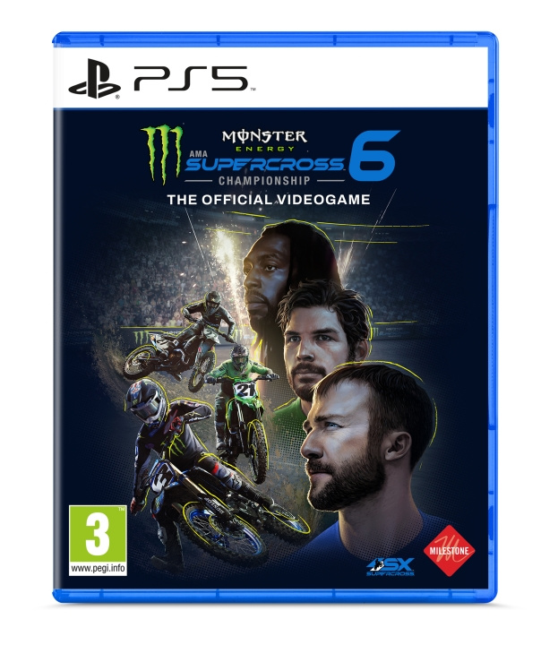 Monster Energy Supercross – The Official Videogame 6 (PS5) in the group HOME ELECTRONICS / Game consoles & Accessories / Sony PlayStation 5 / Games at TP E-commerce Nordic AB (D17564)