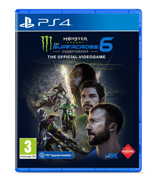 Monster Energy Supercross – The Official Videogame 6 (PS4) in the group HOME ELECTRONICS / Game consoles & Accessories / Sony PlayStation 4 / Games at TP E-commerce Nordic AB (D17574)