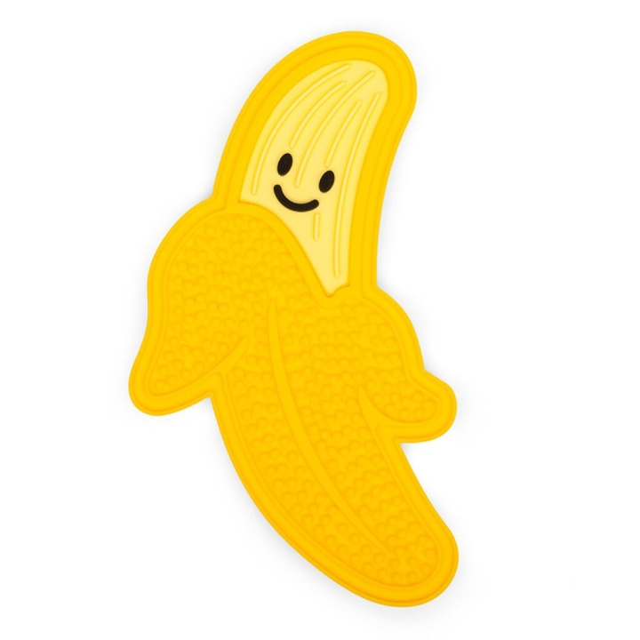 Kikkerland Banana Lick Mat in the group HOME, HOUSEHOLD & GARDEN / Pet Accessories / Dog at TP E-commerce Nordic AB (D17585)