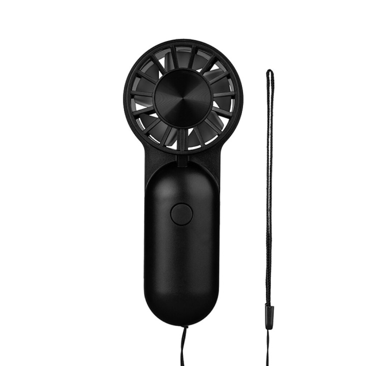 Kikkerland Mighty Mini Fan - 4.5 cm x 10.5 cm x 3.25 cm in the group Sport, leisure & Hobby / Fun stuff / Smart home at TP E-commerce Nordic AB (D17593)