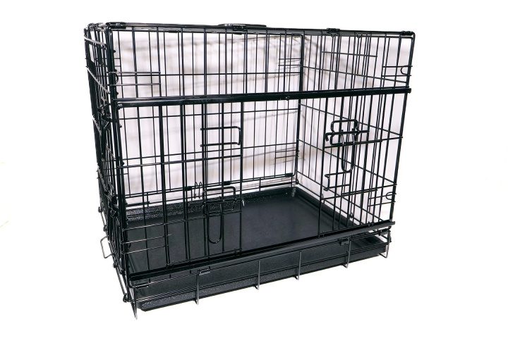 active canis Premium Slidingdoor Cage - Black - 61 x 46 x 51 in the group HOME, HOUSEHOLD & GARDEN / Pet Accessories / Dog at TP E-commerce Nordic AB (D17604)