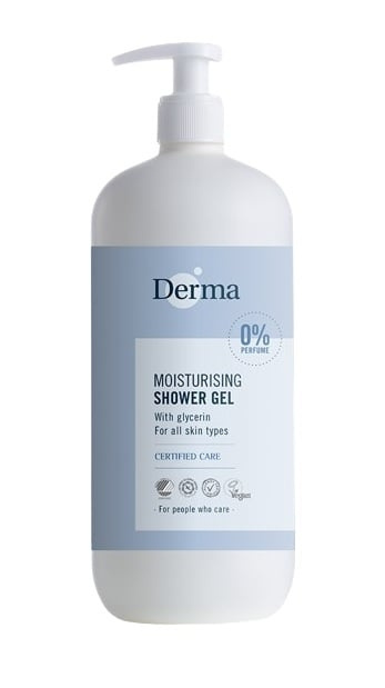 Derma Family Moisturising Shower Gel 1000 ml in the group BEAUTY & HEALTH / Skin care / Body health / Bath & Shower gels at TP E-commerce Nordic AB (D17611)