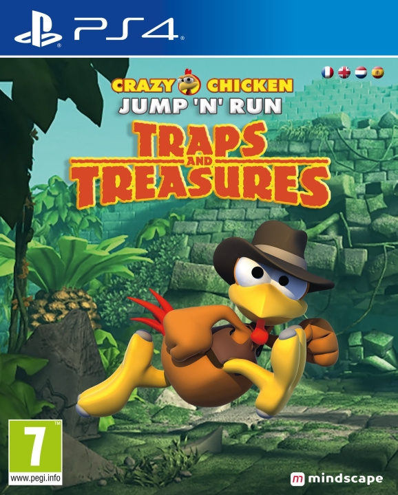 Crazy Chicken: Traps And Treasures (PS4) in the group HOME ELECTRONICS / Game consoles & Accessories / Sony PlayStation 4 / Games at TP E-commerce Nordic AB (D17673)