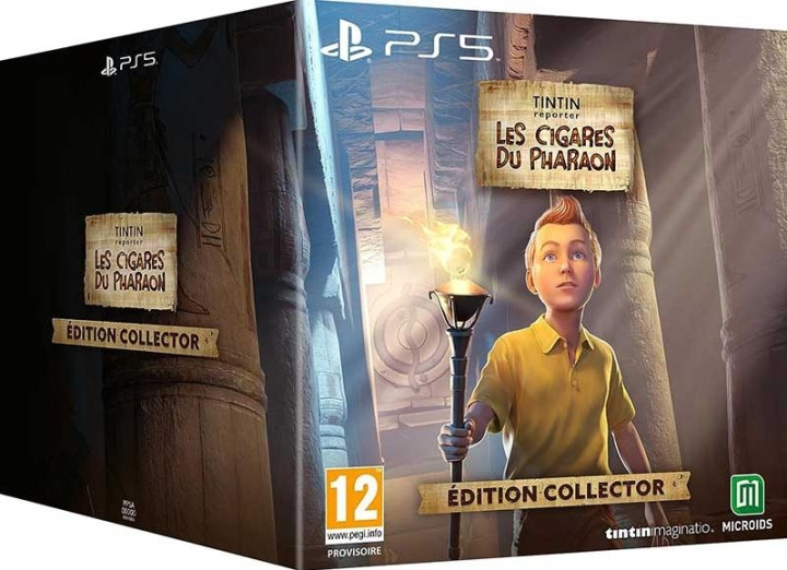 Tintin Reporter Cigars of the Pharaoh (Collector Edition) (PS5) in the group HOME ELECTRONICS / Game consoles & Accessories / Sony PlayStation 5 / Games at TP E-commerce Nordic AB (D17688)