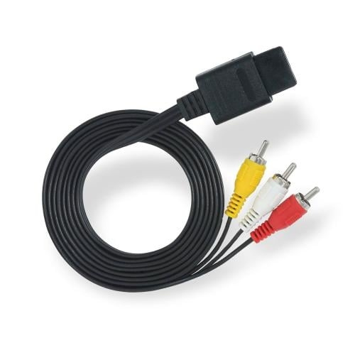 Trade Invaders GC/N64/SNES AV cable (in F&G bag + label) in the group HOME ELECTRONICS / Game consoles & Accessories / Nintendo 64 at TP E-commerce Nordic AB (D17695)
