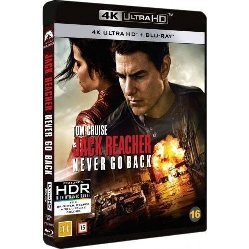 Jack Reacher: Never Go Back (4K Blu-Ray) in the group HOME ELECTRONICS / Audio & Picture / TV & Accessories / Movies / Blu-ray at TP E-commerce Nordic AB (D17766)