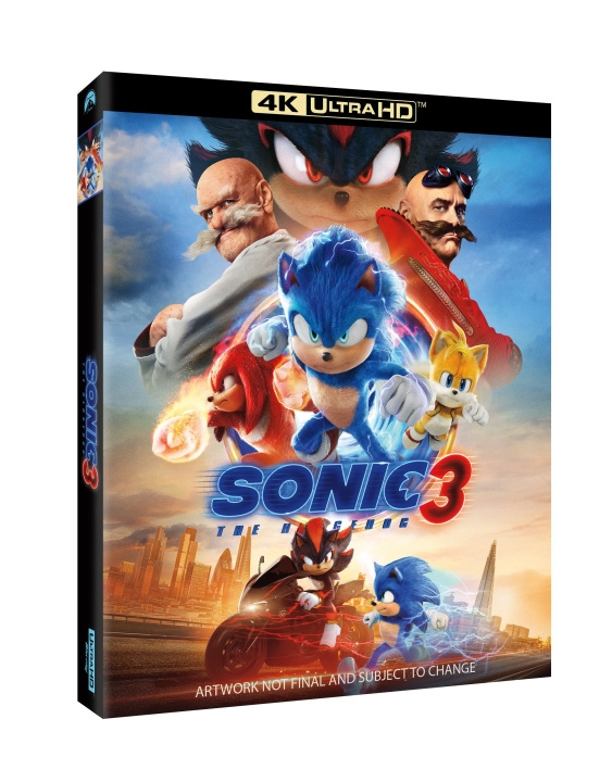 SONIC THE HEDGEHOG 3 in the group HOME ELECTRONICS / Audio & Picture / TV & Accessories / Movies / Blu-ray at TP E-commerce Nordic AB (D17788)