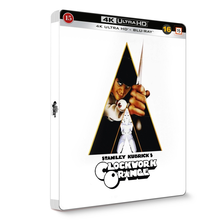 CLOCKWORK ORANGE STEELBOOK - Limited edition in the group HOME ELECTRONICS / Audio & Picture / TV & Accessories / Movies / Blu-ray at TP E-commerce Nordic AB (D17794)