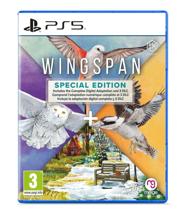 Wingspan (Special Edition) (PS5) in the group HOME ELECTRONICS / Game consoles & Accessories / Sony PlayStation 5 / Games at TP E-commerce Nordic AB (D17806)