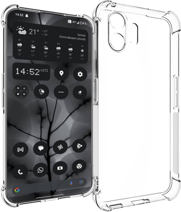 Insmat Impact Case, Nothing phone (2), clear in the group SMARTPHONE & TABLETS / Phone cases / Nothing at TP E-commerce Nordic AB (D17989)
