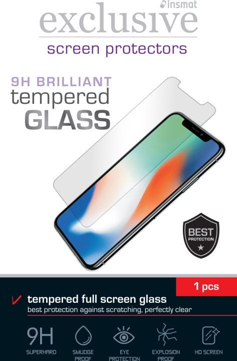 Insmat Full Screen Brilliant Glass, Samsung Galaxy XCover7 in the group SMARTPHONE & TABLETS / Phone cases / Samsung at TP E-commerce Nordic AB (D18034)