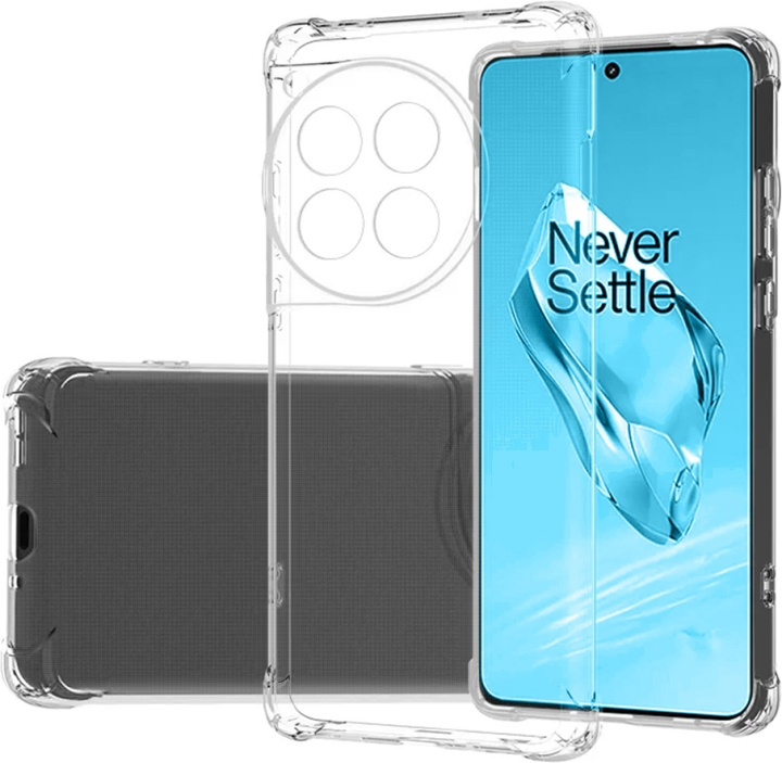 Insmat Impact Case back cover, OnePlus 12R, transparent in the group SMARTPHONE & TABLETS / Phone cases / OnePlus at TP E-commerce Nordic AB (D18041)
