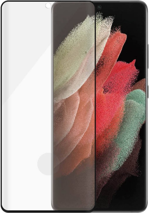 PanzerGlass Case Friendly Fingerprint Armoured Glass, Galaxy S21 Ultra, black in the group SMARTPHONE & TABLETS / Phone cases / Samsung at TP E-commerce Nordic AB (D18050)