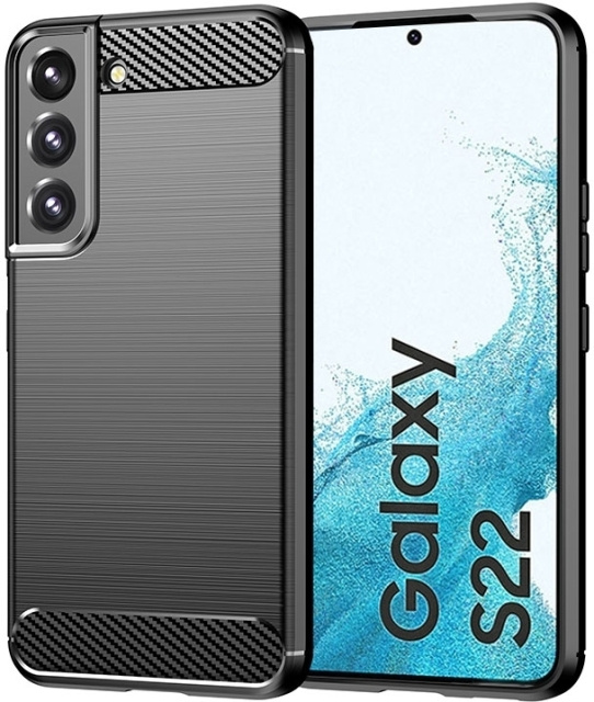 Insmat C&S Style back cover, Samsung Galaxy S22, black in the group SMARTPHONE & TABLETS / Phone cases / Samsung at TP E-commerce Nordic AB (D18089)