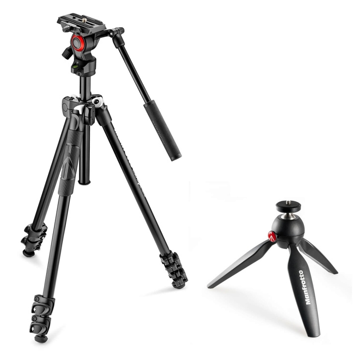 Manfrotto 290 Light Video Head Pixi Video Bundle in the group HOME ELECTRONICS / Photo & Video / Photo equipment / Tripod at TP E-commerce Nordic AB (D18122)