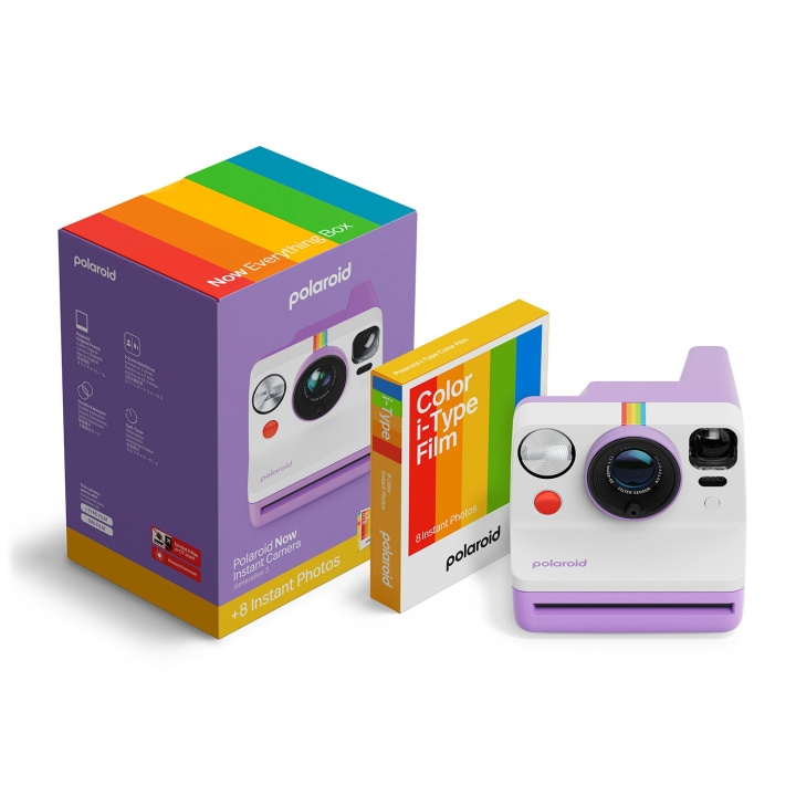 Polaroid Camera Now Generation 3 E-Box Instant Purple in the group HOME ELECTRONICS / Photo & Video / Cameras at TP E-commerce Nordic AB (D18129)