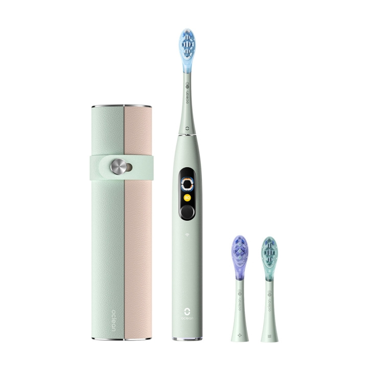 Oclean Electric Toothbrush X Ultra 20 Set Green in the group BEAUTY & HEALTH / Oral care / Electric toothbrushes at TP E-commerce Nordic AB (D18134)