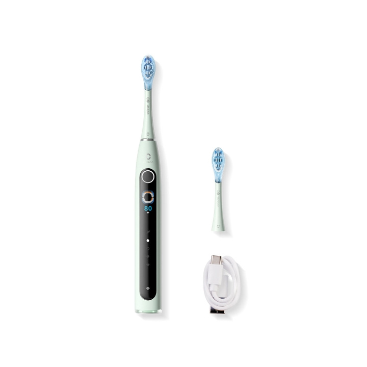 Oclean Electric Toothbrush X Pro 20 Green in the group BEAUTY & HEALTH / Oral care / Electric toothbrushes at TP E-commerce Nordic AB (D18136)
