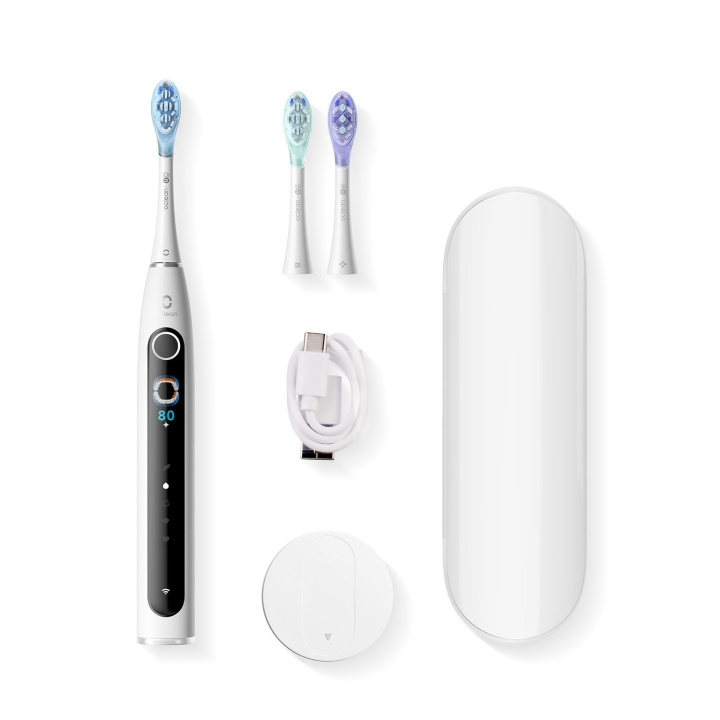 Oclean Electric Toothbrush X Pro 20 Set White in the group BEAUTY & HEALTH / Oral care / Electric toothbrushes at TP E-commerce Nordic AB (D18141)