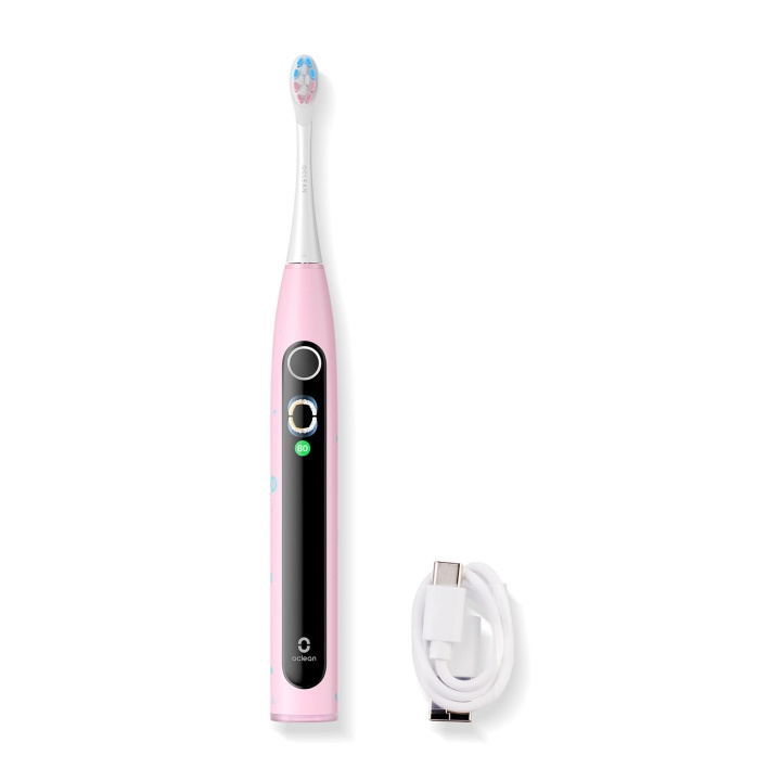 Oclean Electric Toothbrush X Kids Pink in the group BEAUTY & HEALTH / Oral care / Electric toothbrushes at TP E-commerce Nordic AB (D18150)