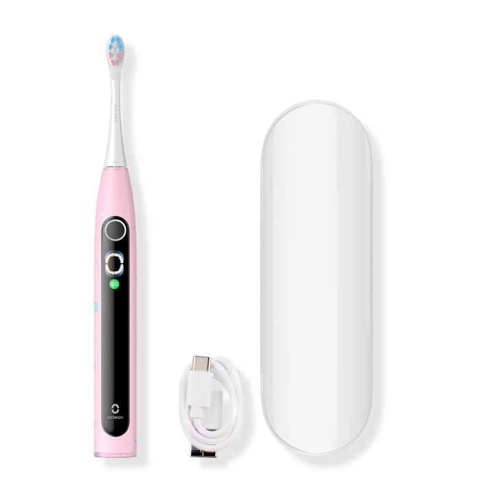 Oclean Electric Toothbrush X Kids Set Pink in the group BEAUTY & HEALTH / Oral care / Accessories for electric toothbrushes at TP E-commerce Nordic AB (D18152)
