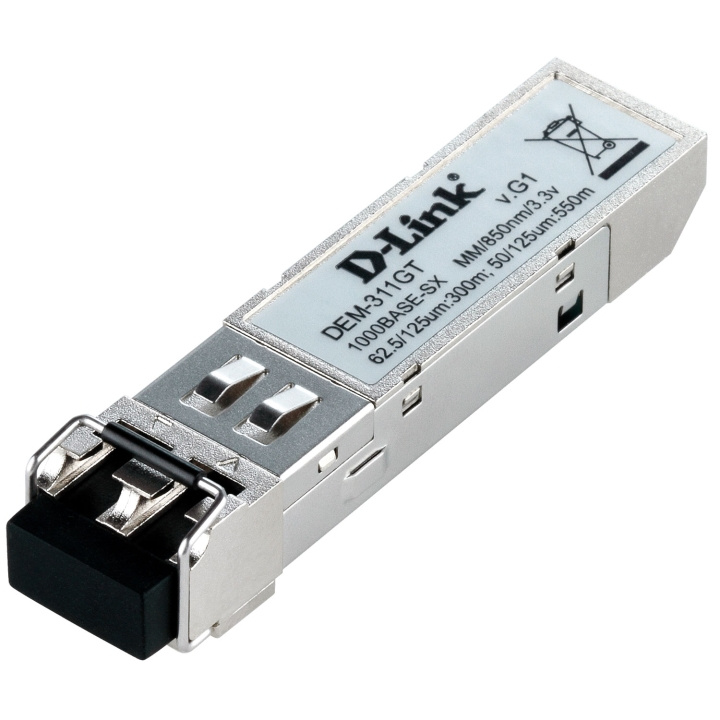 D-Link DEM-311GT 1-port Mini-GBIC SFP to 1000BaseSX Ethernetmodul 550m in the group COMPUTERS & PERIPHERALS / Network / Media Converters at TP E-commerce Nordic AB (D18168)