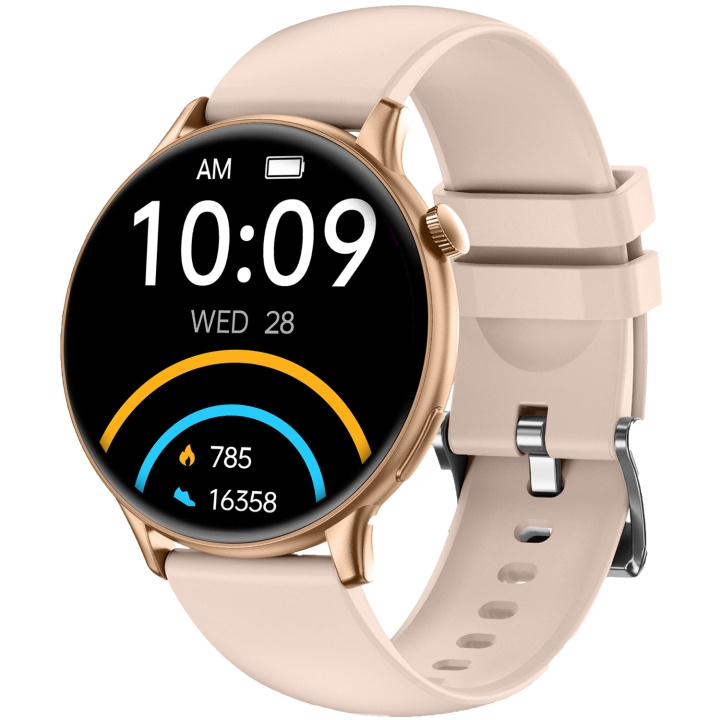 KSIX Smartklocka Core 2 AMOLED - Rosa in the group Sport, leisure & Hobby / Smartwatch & Activity trackers / Smartwatches at TP E-commerce Nordic AB (D18175)