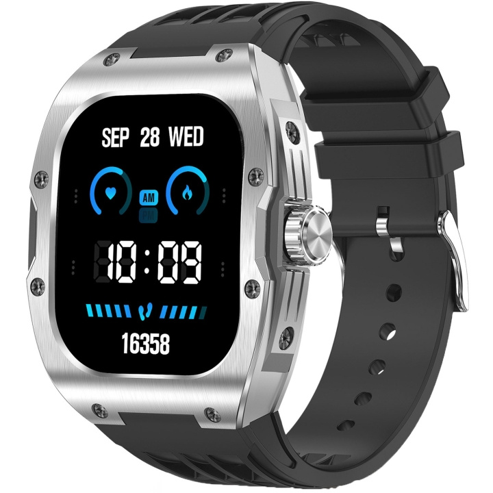 KSIX Smartklocka Hero AMOLED - Svart in the group Sport, leisure & Hobby / Smartwatch & Activity trackers / Smartwatches at TP E-commerce Nordic AB (D18176)