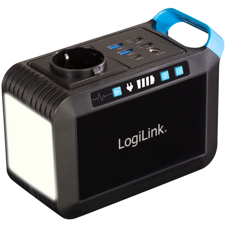 LogiLink Portable Power Station 24.000 mAh 80W 88 Wh in the group COMPUTERS & PERIPHERALS / UPS Uninterruptible Power Supply at TP E-commerce Nordic AB (D18189)