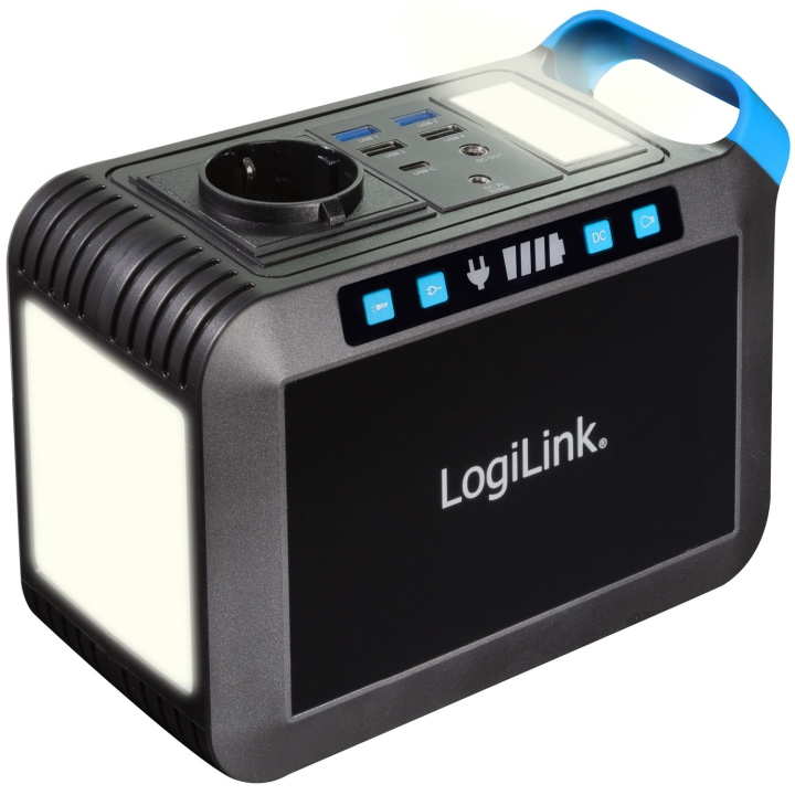 LogiLink Portable Power Station 40.000 mAh 200W 148 Wh in the group COMPUTERS & PERIPHERALS / UPS Uninterruptible Power Supply at TP E-commerce Nordic AB (D18190)