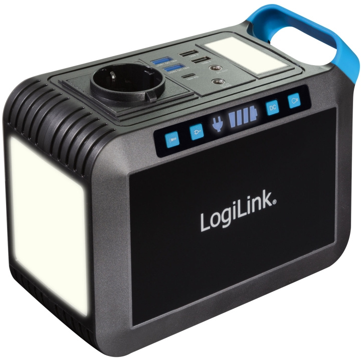 LogiLink Portable Power Station 64.000 mAh 300W 375 Wh in the group COMPUTERS & PERIPHERALS / UPS Uninterruptible Power Supply at TP E-commerce Nordic AB (D18191)