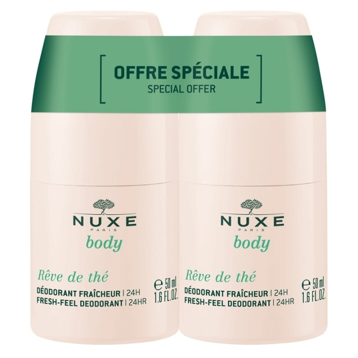 Nuxe Body Long Lasting Roll-On Set 2x50ml in the group BEAUTY & HEALTH / Fragrance & Perfume / Deodorants / Deodorant for men at TP E-commerce Nordic AB (D18199)