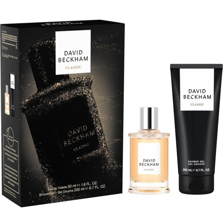 David Beckham Giftset David Beckham Classic Edt 50ml + Shower Gel 200ml in the group BEAUTY & HEALTH / Gift sets / Gift sets for him at TP E-commerce Nordic AB (D18209)