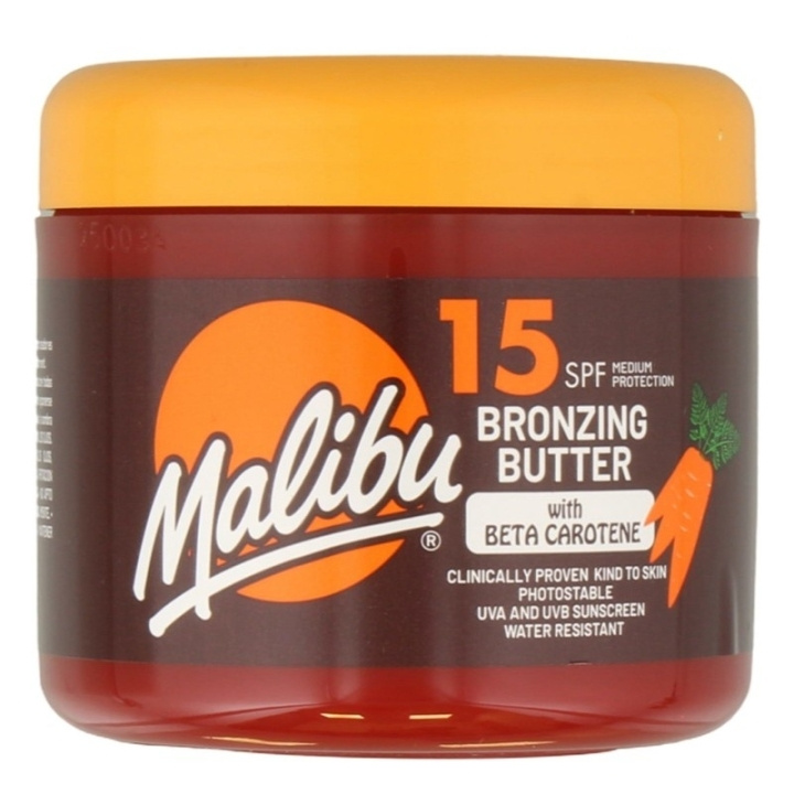 Malibu Bronzing Butter with Beta Carotene SPF15 300ml in the group BEAUTY & HEALTH / Skin care / Tanning / Sunless tanning at TP E-commerce Nordic AB (D18212)
