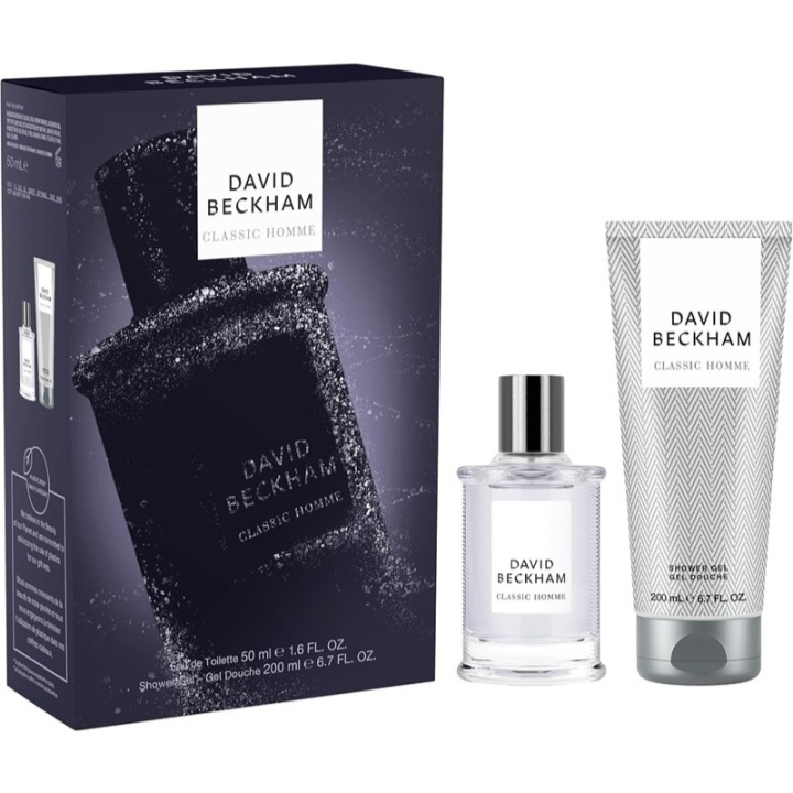 David Beckham Giftset David Beckham Classic Homme Edt 50ml + Shower Gel 200ml in the group BEAUTY & HEALTH / Gift sets / Gift sets for him at TP E-commerce Nordic AB (D18213)