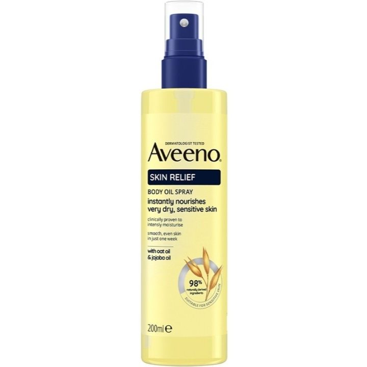 Aveeno Skin Relief Body Oil Spray 200ml in the group BEAUTY & HEALTH / Skin care / Body health / Body oil at TP E-commerce Nordic AB (D18237)