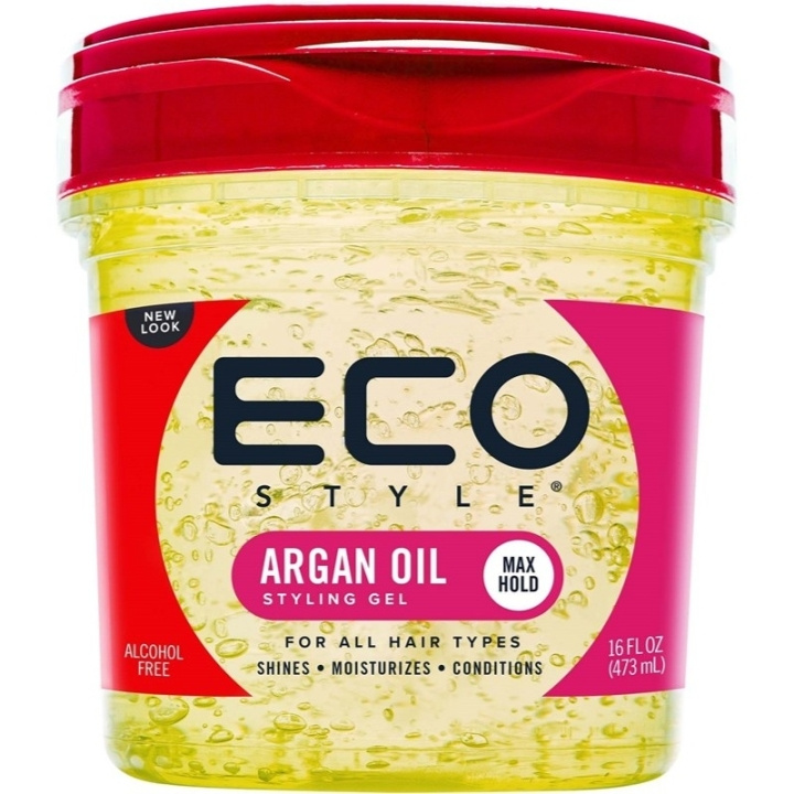 Eco Style Moroccan Argan Oil Styling Gel 473ml in the group BEAUTY & HEALTH / Hair & Styling / Hair styling / Styling cream at TP E-commerce Nordic AB (D18251)