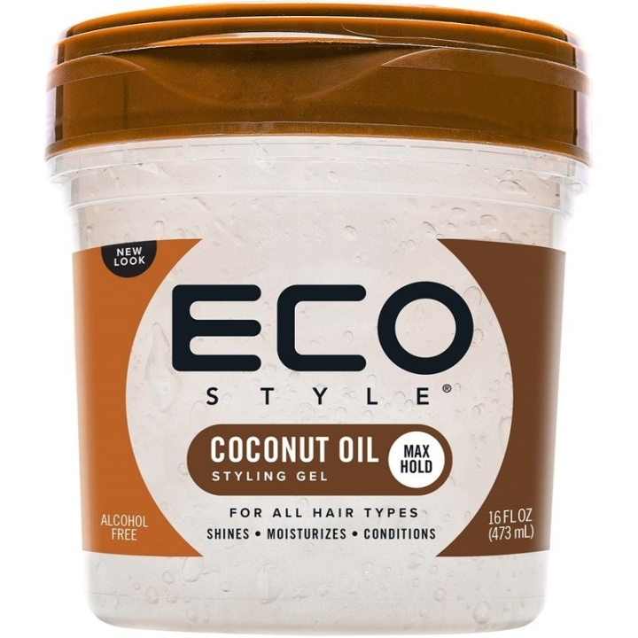 Eco Style Coconut Styling Gel 473ml in the group BEAUTY & HEALTH / Hair & Styling / Hair styling / Styling cream at TP E-commerce Nordic AB (D18255)