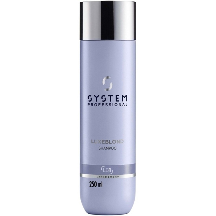 System Professional LuxeBlond Shampoo 250ml in the group BEAUTY & HEALTH / Hair & Styling / Hair care / Schampoo at TP E-commerce Nordic AB (D18282)