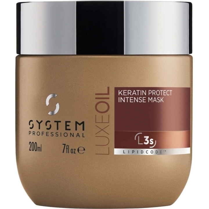System Professional LuxeOil Keratin Protect Intense Mask 200ml in the group BEAUTY & HEALTH / Hair & Styling / Hair care / Hair Mask at TP E-commerce Nordic AB (D18286)