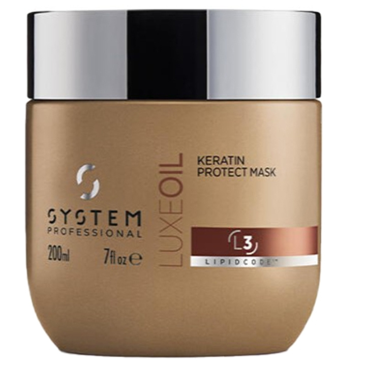 System Professional LuxeOil Keratin Protect Mask 200ml in the group BEAUTY & HEALTH / Hair & Styling / Hair care / Hair Mask at TP E-commerce Nordic AB (D18289)