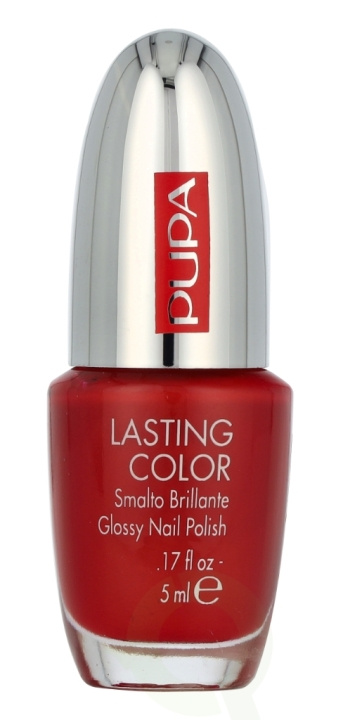 Pupa Milano Pupa Lasting Color Glassy Nail Polish 5 ml #601 Red Fire in the group BEAUTY & HEALTH / Manicure / Pedicure / Nail polish at TP E-commerce Nordic AB (D18330)