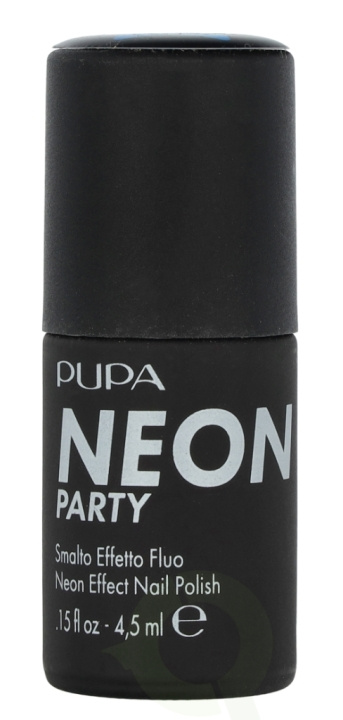 Pupa Milano Pupa Neon Party Nail Polish 4.5 ml #100 Mykonos Blue in the group BEAUTY & HEALTH / Manicure / Pedicure / Nail polish at TP E-commerce Nordic AB (D18333)