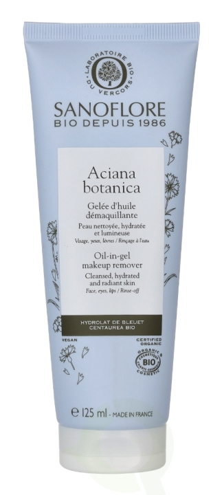 Sanoflore Aciana Botanica Oil-In-Gel Make-Up Remover 125 ml in the group BEAUTY & HEALTH / Makeup / Makeup removal at TP E-commerce Nordic AB (D18337)