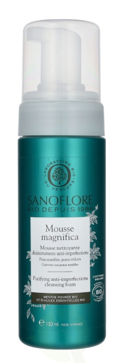 Sanoflore Mousse Magnifica Foam 150 ml in the group BEAUTY & HEALTH / Skin care / Face / Cleaning at TP E-commerce Nordic AB (D18338)