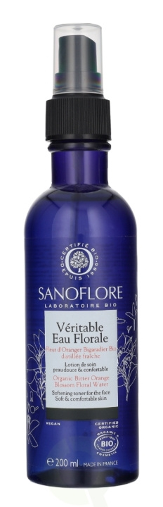 Sanoflore Eau Florale Organic Floral Water 200 ml Bitter Orange in the group BEAUTY & HEALTH / Skin care / Face / Cleaning at TP E-commerce Nordic AB (D18339)