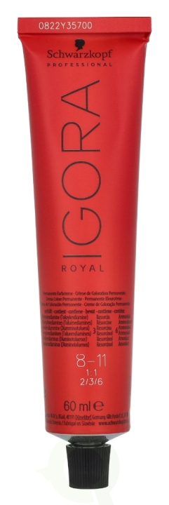 Schwarzkopf Igora Royal Permanent Color Creme 60 ml 45880 in the group BEAUTY & HEALTH / Hair & Styling / Hair care / Hair Dye / Hair Dye & Color bombs at TP E-commerce Nordic AB (D18376)