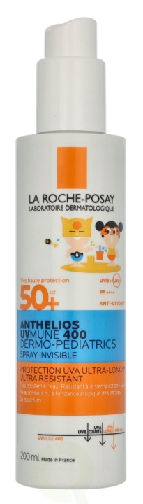 La Roche LRP Anthelios Dermo-Pediatrics Invisible Spray SPF50+ 200 ml in the group BEAUTY & HEALTH / Skin care / Tanning / Sunscreen at TP E-commerce Nordic AB (D18405)