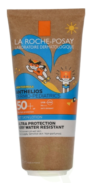 La Roche LRP Anthelios Kids Milk WetSkin Eco Tube SPF50+ 200 ml in the group BEAUTY & HEALTH / Skin care / Tanning / Sunscreen at TP E-commerce Nordic AB (D18406)