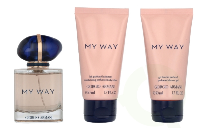 Armani My Way Giftset 150 ml Edp Spray 50ml/Body Lotion 50ml/Shower Gel 50ml in the group BEAUTY & HEALTH / Gift sets / Gift sets for her at TP E-commerce Nordic AB (D18410)
